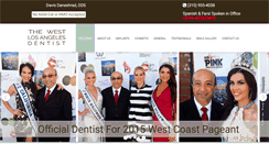 Desktop Screenshot of dentist-of-west-los-angeles.com