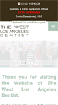 Mobile Screenshot of dentist-of-west-los-angeles.com